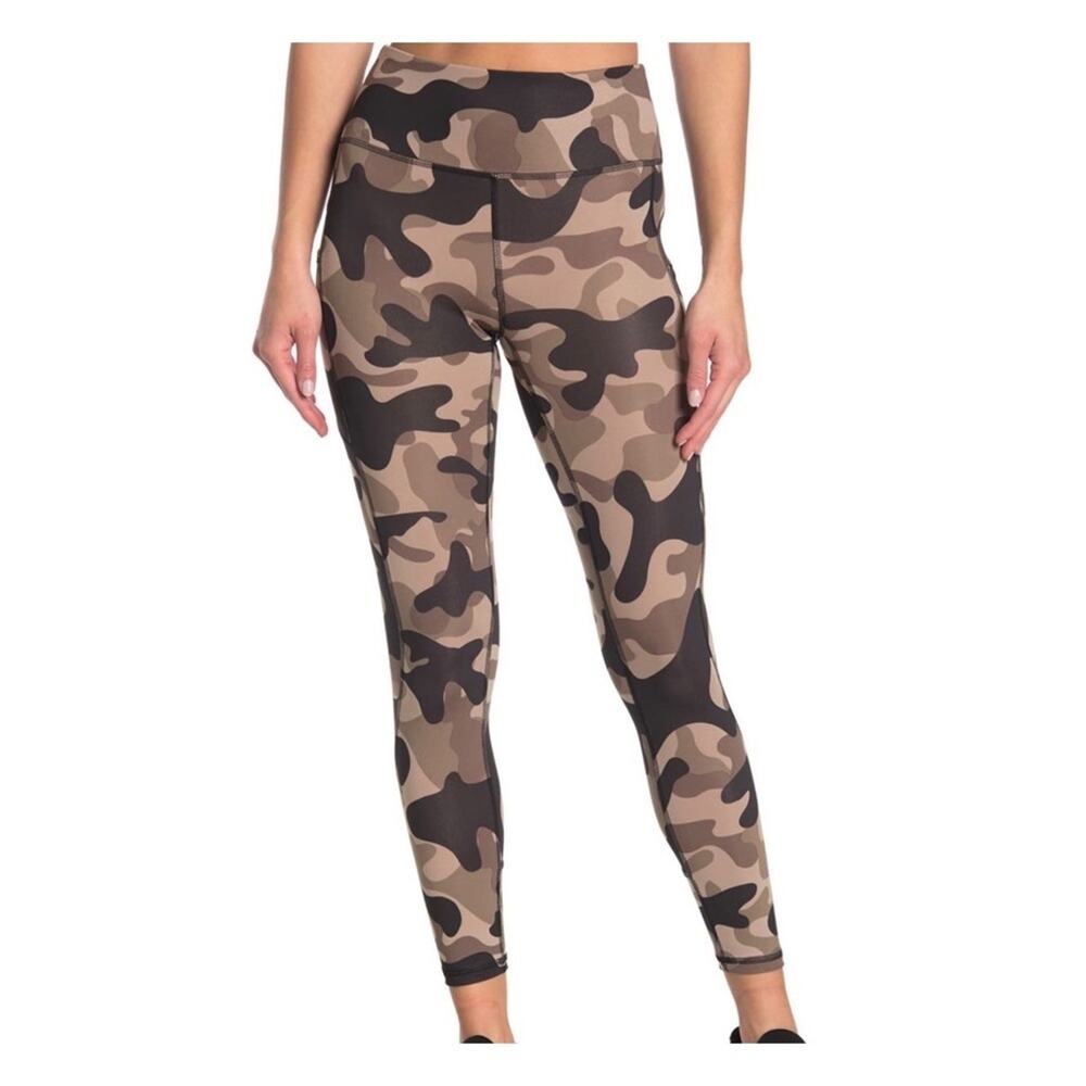 X by Gottex camo full length legging SZ small high rise